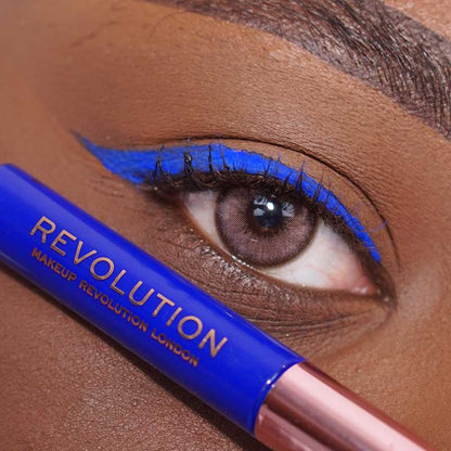 Revolution Super Flick Liquid Eyeliner Blue 2.4ml