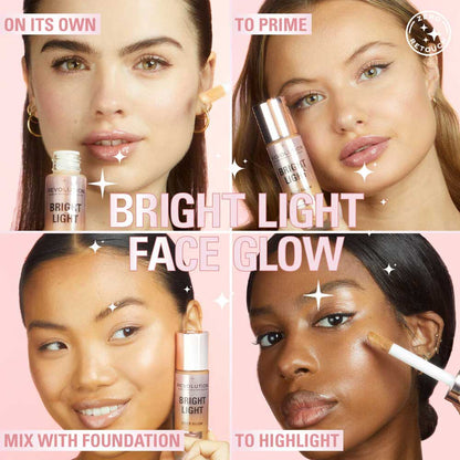Revolution Bright Light 4-In-1 Face Glow Gleam Light 23ml