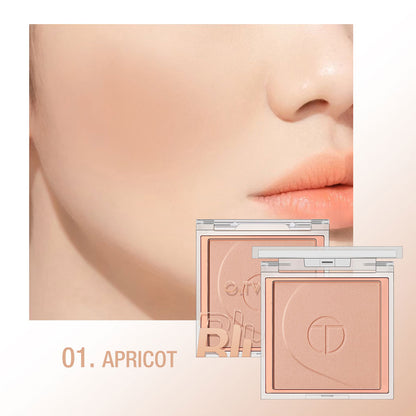 O.TWO.O Silky Glow Powder Blush 01 Apricot 5g