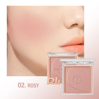 O.TWO.O Silky Glow Powder Blush 02 Rosy 5g