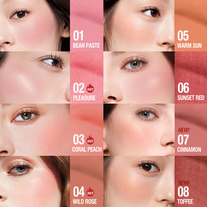 O.TWO.O Haute Dreamy Watercolor Liquid Blush 01