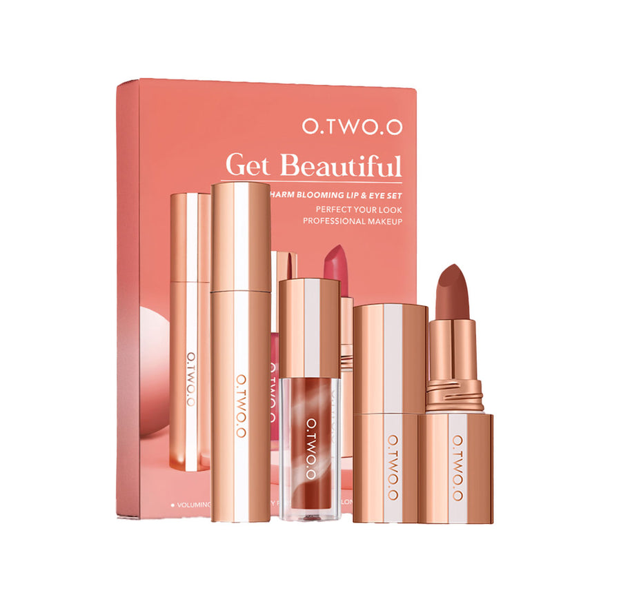 O.TWO.O Charm Blooming Lip & Eye Set K02