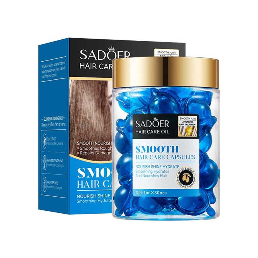Sadoer Argan Oil Olive Smooth Hair Care Capsules 30pc