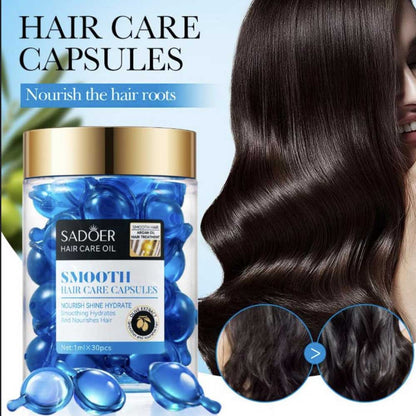 Sadoer Argan Oil Olive Smooth Hair Care Capsules 30pc