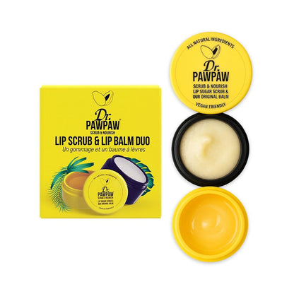Dr.PawPaw Lip Scrub & Lip Balm Duo Pot 16g