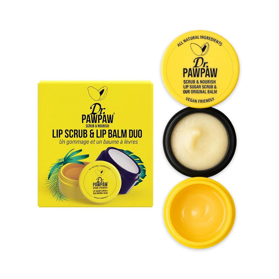 Dr.PawPaw Lip Scrub & Lip Balm Duo Pot 16g
