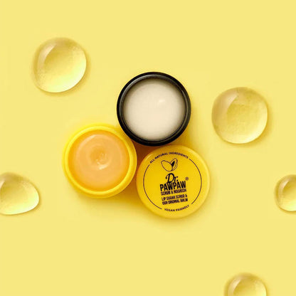 Dr.PawPaw Lip Scrub & Lip Balm Duo Pot 16g