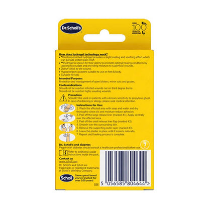 Scholl Plasters Open Blisters Cuts And Grazes 3x Large 3x Small