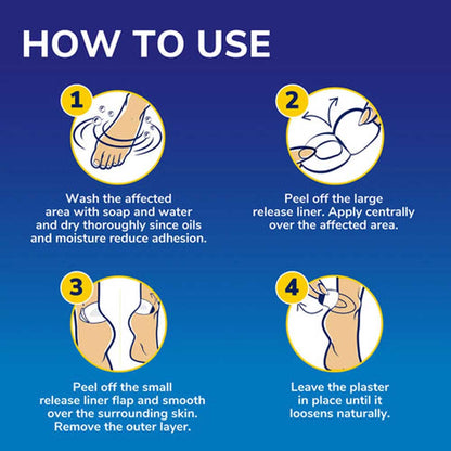 Scholl Plasters Open Blisters Cuts And Grazes 3x Large 3x Small