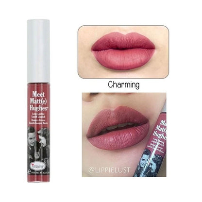 theBalm Meet Matt(e) Hughes Liquid Lipstick Charming