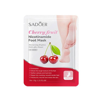 Sadoer Cherry Fruit Nicotinamide Foot Mask 35g