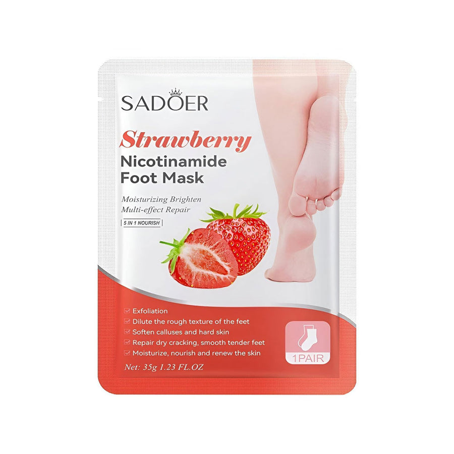 Sadoer Strawberry Nicotinamide Foot Mask 35g