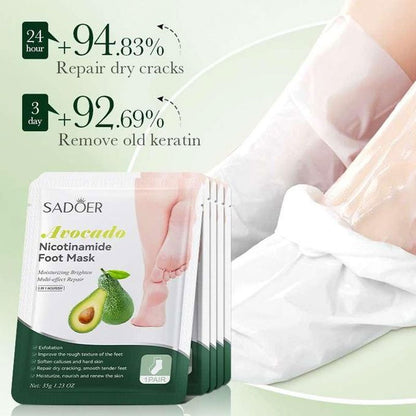 Sadoer Avocado Nicotinamide Foot Mask 35g