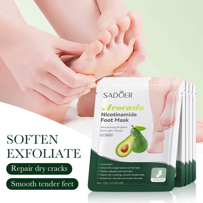 Sadoer Avocado Nicotinamide Foot Mask 35g