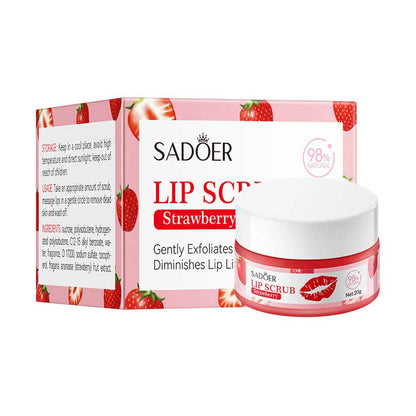 Sadoer Strawberry Lip Scrub 20g