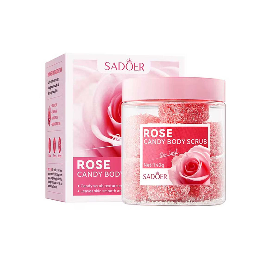Sadoer Rose Candy Body Scrub 140g