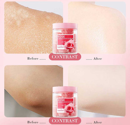 Sadoer Rose Candy Body Scrub 140g