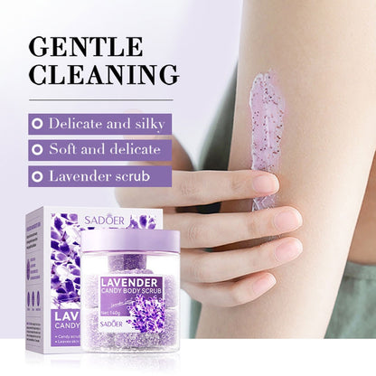 Sadoer Lavender Candy Body Scrub 140g
