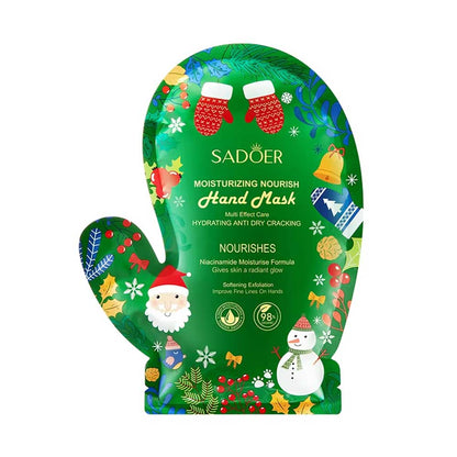 Sadoer Christmas Moisturizing Nourish Hand Mask 35g