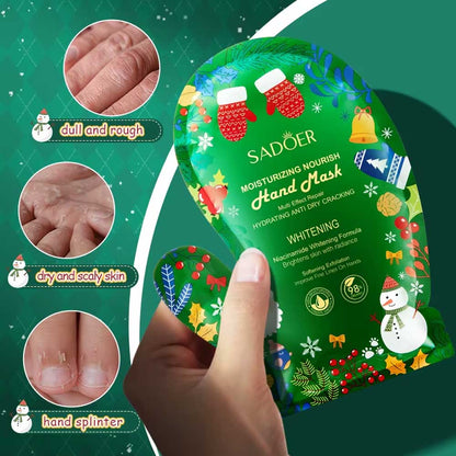 Sadoer Christmas Moisturizing Nourish Hand Mask 35g
