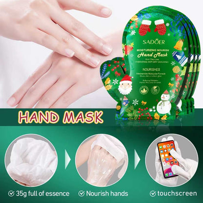 Sadoer Christmas Moisturizing Nourish Hand Mask 35g