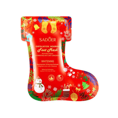 Sadoer Christmas Exfoliation Nourishes Foot Mask 35g