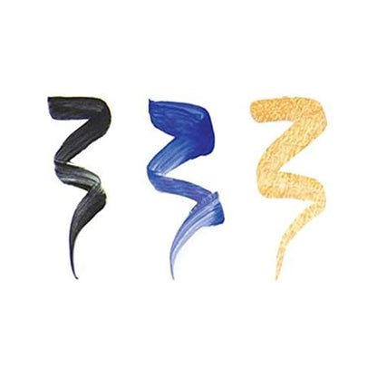theBalm Schwing Liquid Eyeliner Trio Black Sapphire Blue 14K Gold