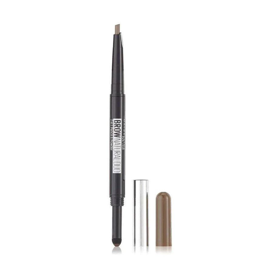 Maybelline Brow Natural Duo 2-In-1 Pencil & Powder Light Brown