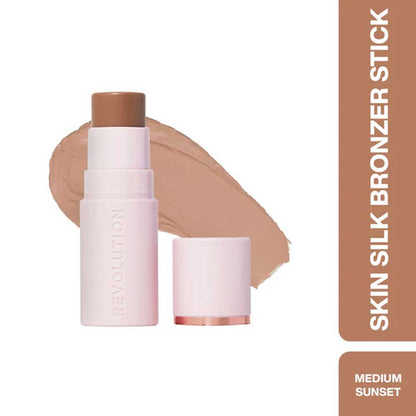 Revolution Silk Bronzer Stick Medium Sunset 4.5g