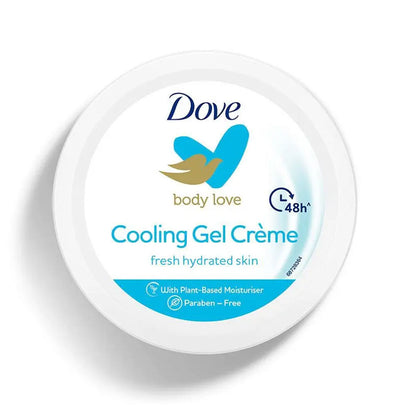Dove Body Love Cooling Gel Creme 145g - Short Dated Clearance