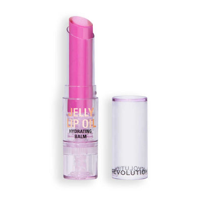 Revolution Jelly Lip Oil Hydrating Balm Stick Lilac Grape Crush