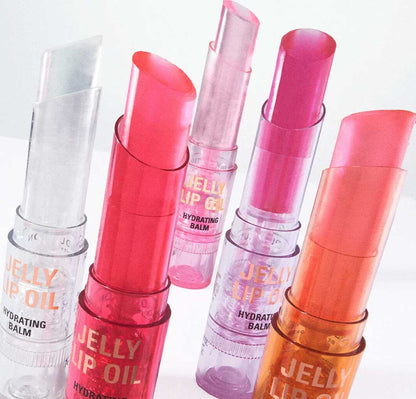 Revolution Jelly Lip Oil Hydrating Balm Stick Lilac Grape Crush