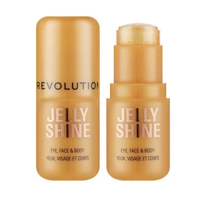 Revolution Jelly Shine Eye, Face & Body Highlight Stick Celestial Gold