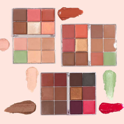 Revolution Everything Base Face Icon Complexion Palette Light 5g