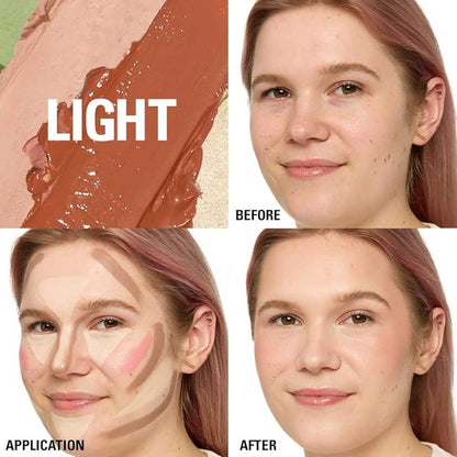 Revolution Everything Base Face Icon Complexion Palette Light 5g