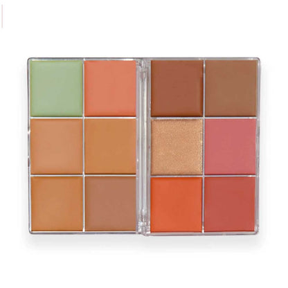 Revolution Everything Base Face Icon Complexion Palette Medium 5g