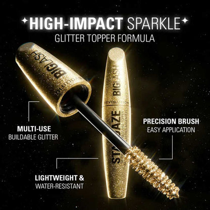 Revolution Big Lash Stardaze Gold Glitter Mascara Topper 9g