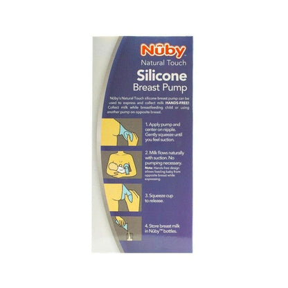 Nuby Silicone Breast Pump 120ml