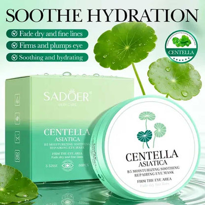 Sadoer Centella B5 Moisturizing Soothing Repairing Eye Mask 80pc