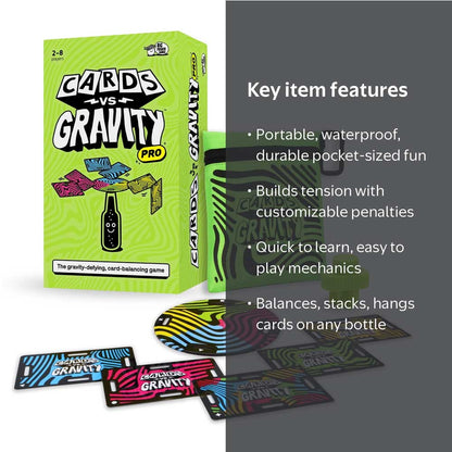 Big Potato Games Cards VS Gravity Pro 2-8 Players