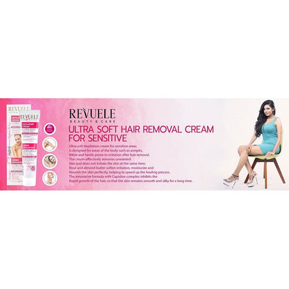 Revuele Depilatory Cream Ultra Soft For Sensitive Areas 125ml