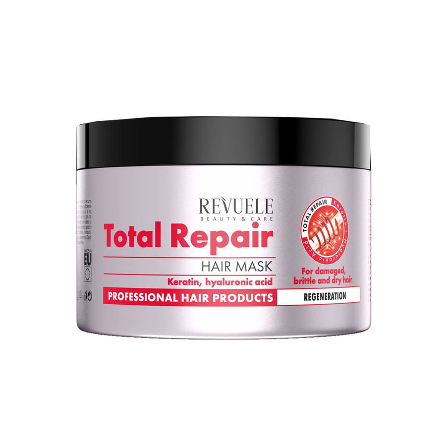 Revuele Hair Mask Total Repair For Damaged, Brittle & Dry Hair 500ml