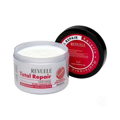 Revuele Hair Mask Total Repair For Damaged, Brittle & Dry Hair 500ml