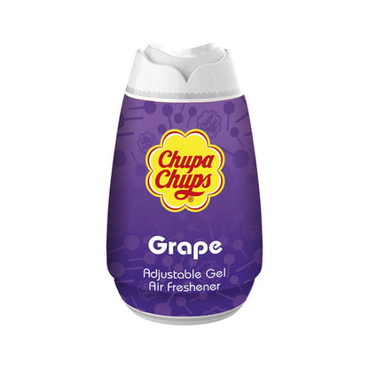3x Chupa Chups Air Freshener Adjustable Gel Grape