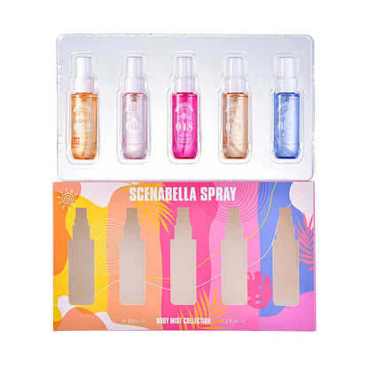 Scenabella Spray Body Mist Collection 5x30ml