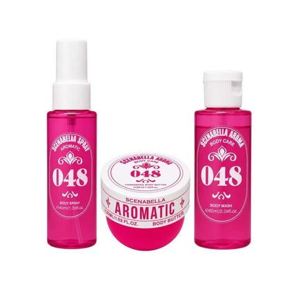Scenabella Aromatic Journey 048 Body Butter 30ml + Body Spray 40ml + Body Wash 60ml