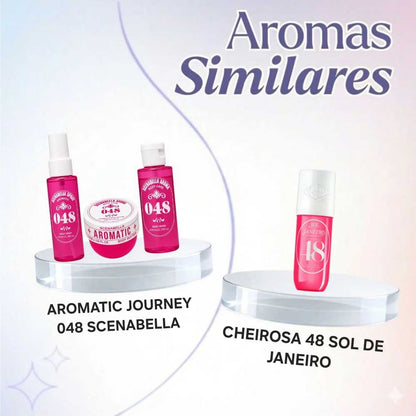 Scenabella Aromatic Journey 048 Body Butter 30ml + Body Spray 40ml + Body Wash 60ml