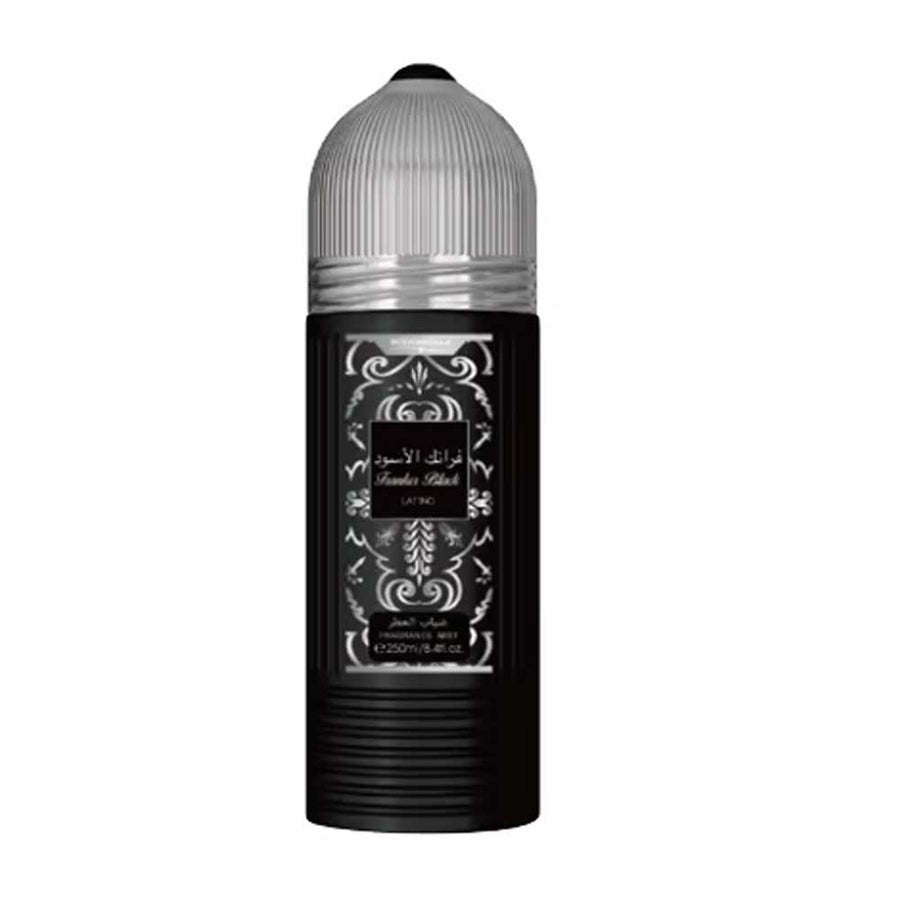 Scenabella Franker Black Lattino Ribbed Fragrance Mist 250ml