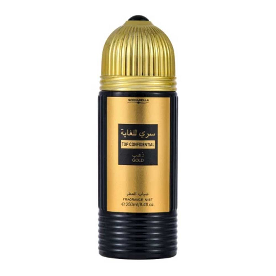 Scenabella Top Confidential Gold Ribbed Fragrance Mist 250ml