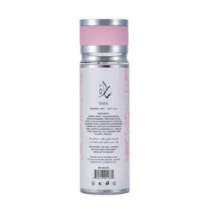 Scenabella Sara Lattina Fragrance Mist 250ml